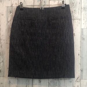 Ann Taylor Linen Blend Pencil Skirt NWOT 4